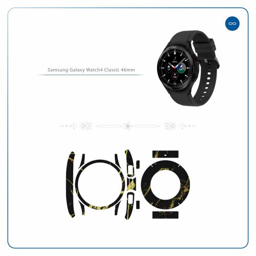 Samsung_Watch4 Classic 46mm_Graphite_Gold_Marble_2